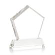 Genosee VividPrint™ Award on Base - Clear | https://www.bestnamebadges.com