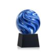 Naples Award on Robson Base - Black | https://www.bestnamebadges.com