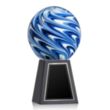 Naples Award on Tall Marble Base | https://www.bestnamebadges.com
