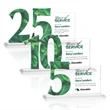 Hazelton VividPrint™ Award - Clear | https://www.bestnamebadges.com