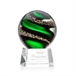 Zodiac Award on Robson Base - Clear | https://www.bestnamebadges.com