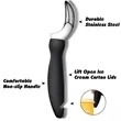 Ice Cream Scoop with Comfortable Handle | https://www.bestnamebadges.com