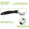 Ice Cream Scoop with Comfortable Handle | https://www.bestnamebadges.com