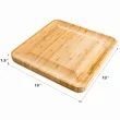 Bamboo Cheese Board and Knife Set | https://www.bestnamebadges.com