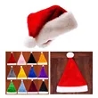 Plush Santa Hat | https://www.bestnamebadges.com