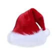 Santa Claus Costume Deluxe Plush Hat | https://www.bestnamebadges.com