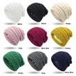 Winter Beanie Knitted Hat | https://www.bestnamebadges.com