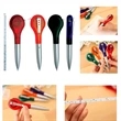 Multi-Functional Retractable Ruler Gauge Screw Pen | https://www.bestnamebadges.com