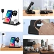 Vertical Foldable 4-in-1 Wireless Charger | https://www.bestnamebadges.com