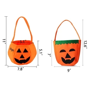Halloween Pumpkin Candy Tote Bag for Kids