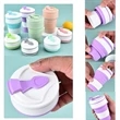 12oz Silicone Foldable Outdoor Camping Portable Travel Cup | https://www.bestnamebadges.com