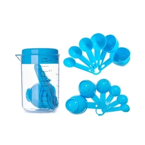 Environmentally Friendly Plastic Measuring Cup and Spoon | https://www.bestnamebadges.com