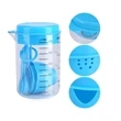 Environmentally Friendly Plastic Measuring Cup and Spoon | https://www.bestnamebadges.com