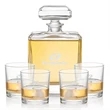 Maschito Decanter Set | https://www.bestnamebadges.com