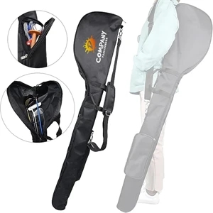 Portable Rubber Handle Adjustable Travle Golf Bag | https://www.bestnamebadges.com