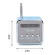 Mini Digital Music Radio Audio Stereo Player Speaker | https://www.bestnamebadges.com