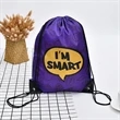 Waterproof Polyester Drawstring Bag | https://www.bestnamebadges.com
