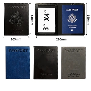 Rfid Leather Passport cover