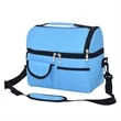 Compartment Box Double Deck Insulated Reusable Lunch Bag | https://www.bestnamebadges.com