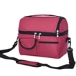 Compartment Box Double Deck Insulated Reusable Lunch Bag | https://www.bestnamebadges.com