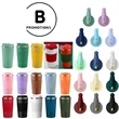 UV Protection Umbrella w/12oz Travel Coffee Mug Gift Box Set | https://www.bestnamebadges.com