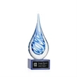 Marlin on Hancock Base - Blue | https://www.bestnamebadges.com