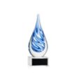 Marlin on Hancock Base - Clear | https://www.bestnamebadges.com
