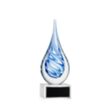 Marlin on Hancock Base - Clear | https://www.bestnamebadges.com