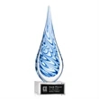 Marlin on Hancock Base - Clear | https://www.bestnamebadges.com
