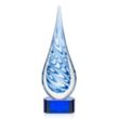 Marlin on Paragon Base - Blue | https://www.bestnamebadges.com
