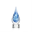 Marlin on Paragon Base - Clear | https://www.bestnamebadges.com