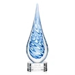 Marlin on Paragon Base - Clear | https://www.bestnamebadges.com
