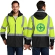 CornerStone® - ANSI 107 Class 3 Safety Windbreaker | https://www.bestnamebadges.com