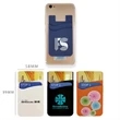 Double Pocket Silicone Phone Wallet | https://www.bestnamebadges.com