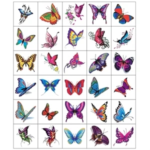 Custom Temporary Tattoos Full Color