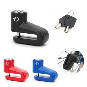 Security Lock Disc Brake Lock Bicycle | https://www.bestnamebadges.com