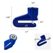 Security Lock Disc Brake Lock Bicycle | https://www.bestnamebadges.com