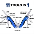 Utility Multi-Tool Piler Outdoor Pocket Knife Blades kits | https://www.bestnamebadges.com