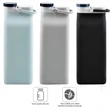 Custom 20oz Large Printing Area Collapsible Water Bottle | https://www.bestnamebadges.com