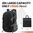 Custom Lightweight Packable Hiking Backpack | https://www.bestnamebadges.com
