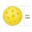In Stock Custom Indoor Or Outdoor pickleballs | https://www.bestnamebadges.com