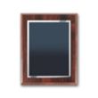 SpectraPrint™ Plaque - Walnut Silver | https://www.bestnamebadges.com