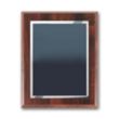 SpectraPrint™ Plaque - Walnut Silver | https://www.bestnamebadges.com