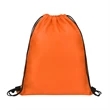 14" x 17" Lightweight Promotional Drawstring Backpack | https://www.bestnamebadges.com