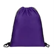 14" x 17" Lightweight Promotional Drawstring Backpack | https://www.bestnamebadges.com