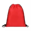 14" x 17" Lightweight Promotional Drawstring Backpack | https://www.bestnamebadges.com