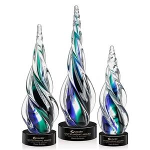 Alderon on Stanrich Base - Black | https://www.bestnamebadges.com