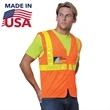 USA Made Class 2 Mesh Reflective Safety Vest | https://www.bestnamebadges.com