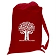 Medium Size Cotton Canvas Drawstring Heavy Duty Bag | https://www.bestnamebadges.com