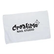 100% Polyester 11" X 18" Microfiber Rally Towel | https://www.bestnamebadges.com